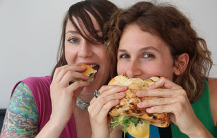 Go Dutch with fried meatballs & giant burgers