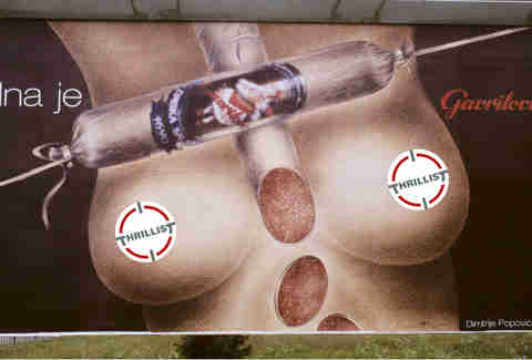 Boobs and sausage in Croatia