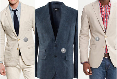 Linen blazers
