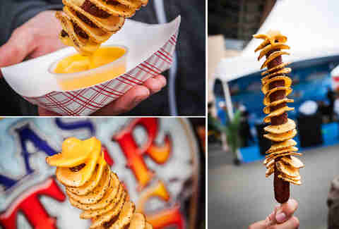 Texas Tater Twister at the San Diego County Fair in Del Mar.