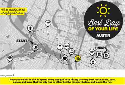 A map and guide for the Best Day of Your Life
