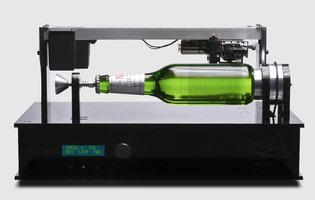 You can play this beer bottle like a record