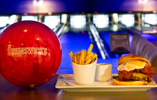 Bowling and bacon waffle sundaes in Marietta