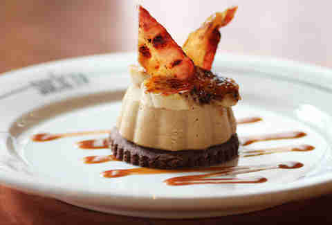 "The Elvis" peanut butter cheesecake at Society on High