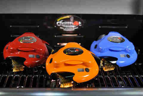 Grillbots assembled, plotting.