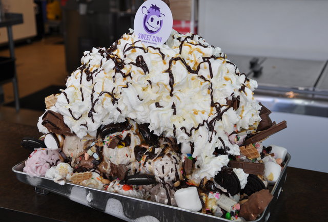 The World S Greatest Sundae At Sweet Cow Ice Cream