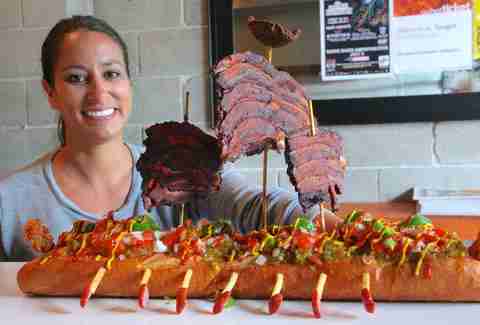 Po Dogs Viking Ship Hot Dog