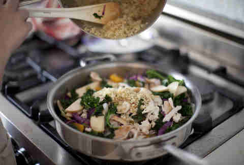 Cooking a dish from Plated