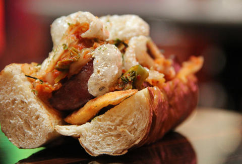 The Melting Pot Dog at 10 Arts at the Ritz Carlton Philadelphia