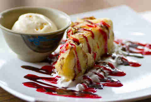 Genki-To-Go - tempura fried cheesecake
