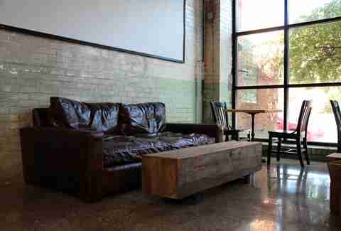 Shinola couch corner