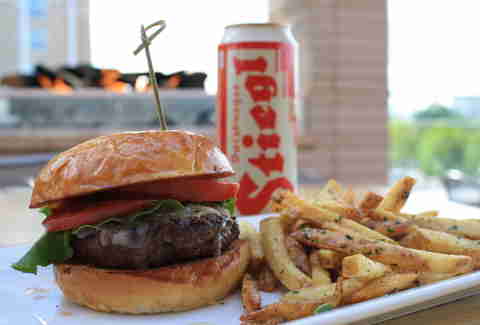 burger at Hi^Jax