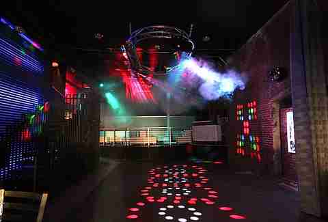 The dance floor at 5th Avenue Nightlounge.