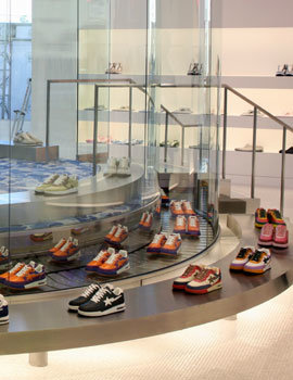 Duds from Japan and a sneaker conveyor belt
