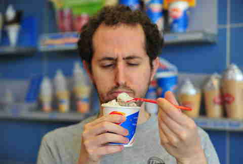 snickers blizzard at Dairy queen
