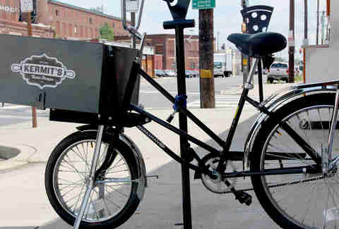 Custom made bicycles at Kermit's Bake Shoppe