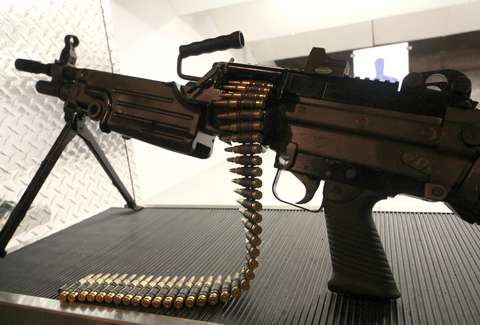 An automatic rifle