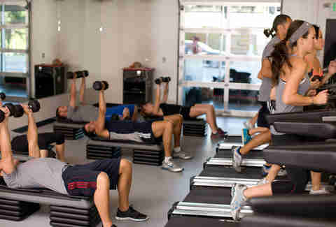 The Sweat Garage in action