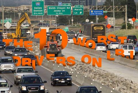 Traffic on LBJ