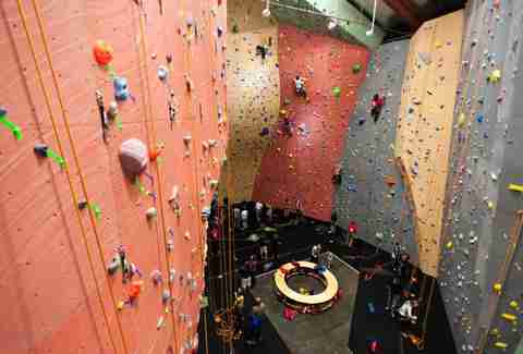 Vertical World Climbing Wall -- Seattle