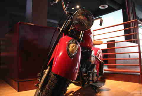 Motorcycle at GGTR