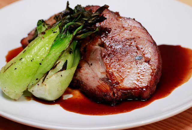 Cold fish, hot meat