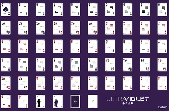 ULTRAVIOLET Playing Cards