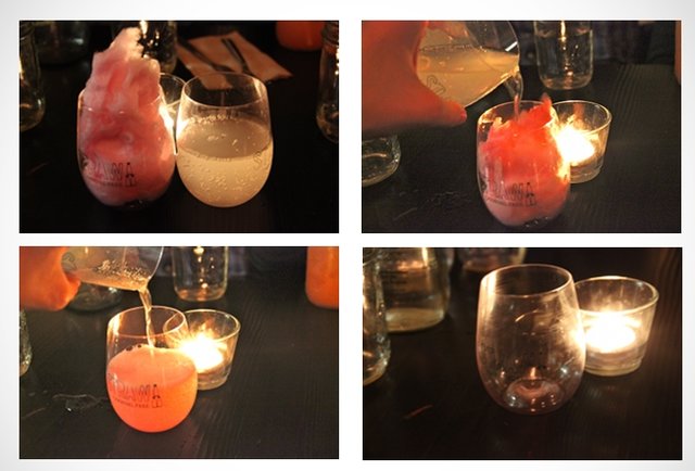 Cotton Candy Cocktail at Straw