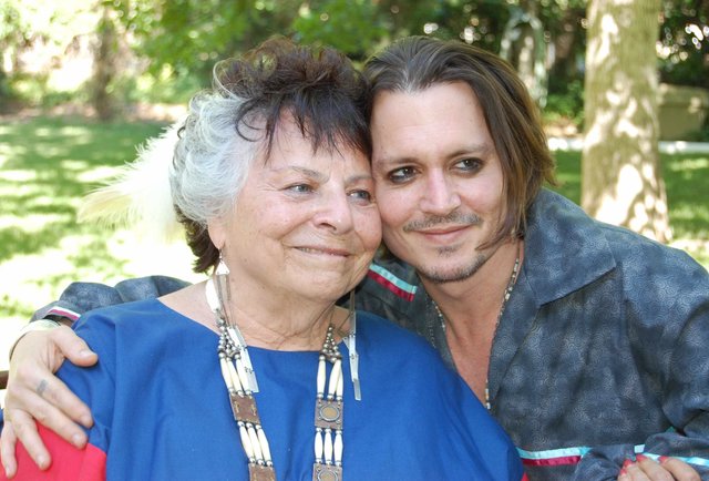 Johnny Depp Adopted By Kindly Native Americans