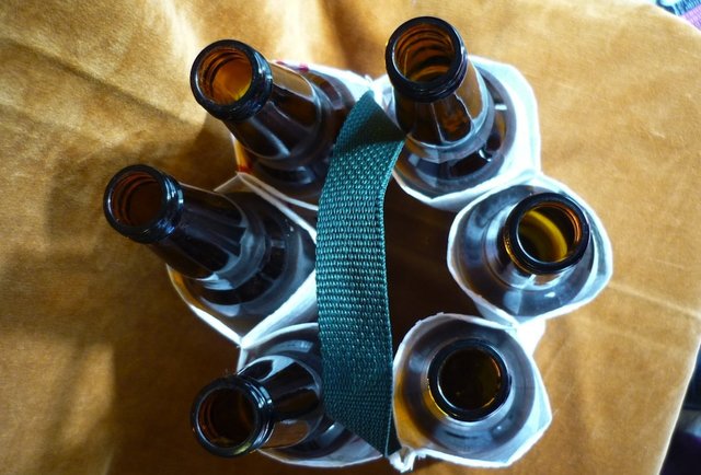 Spent Malt Bag Six-Pack Carrier