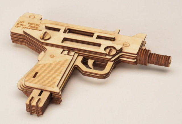 Laserist 3D Gun Puzzle