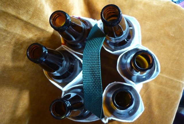 Spent Malt Bag Six-Pack Carrier