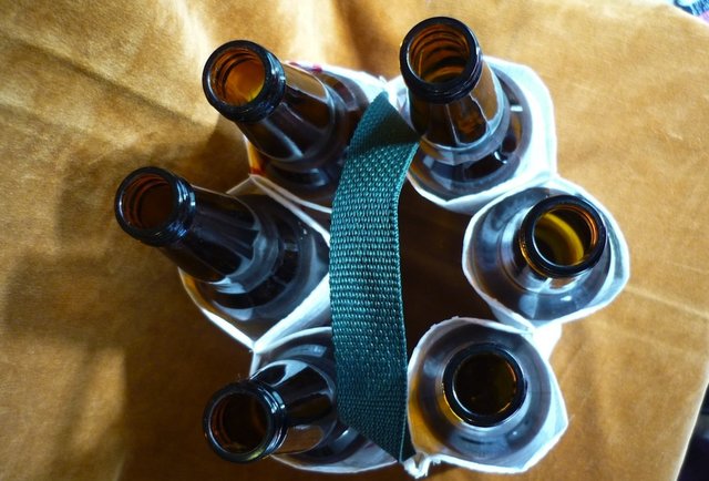 Spent Malt Bag Six-Pack Carrier