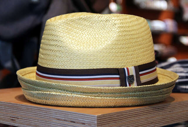 Brixton Castor Straw Fedora