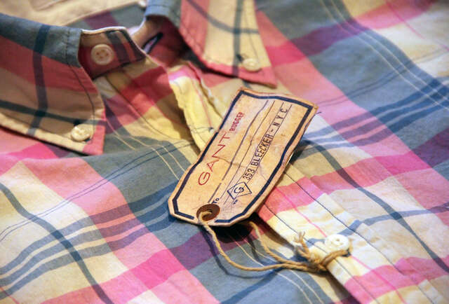 Gant Rugger Handloom Madras Short Sleeve