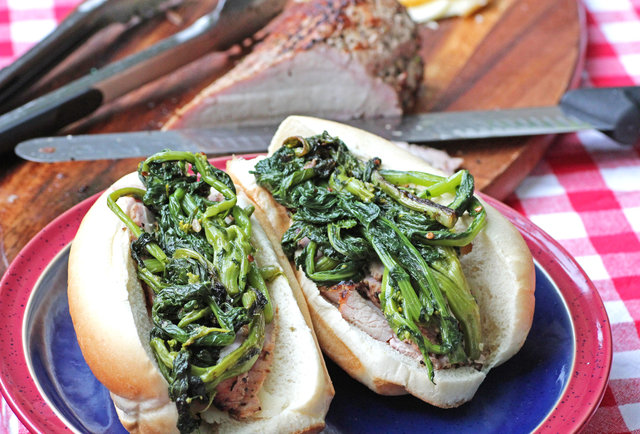 The Italian Grilled Pork Sandwich