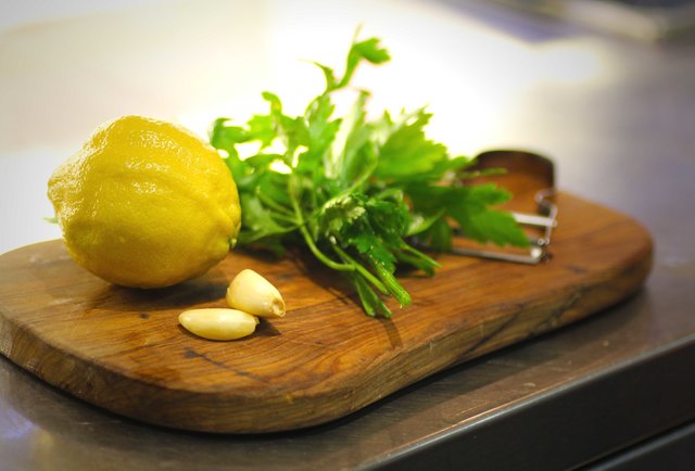 Gremolata Ingredients Assemble!