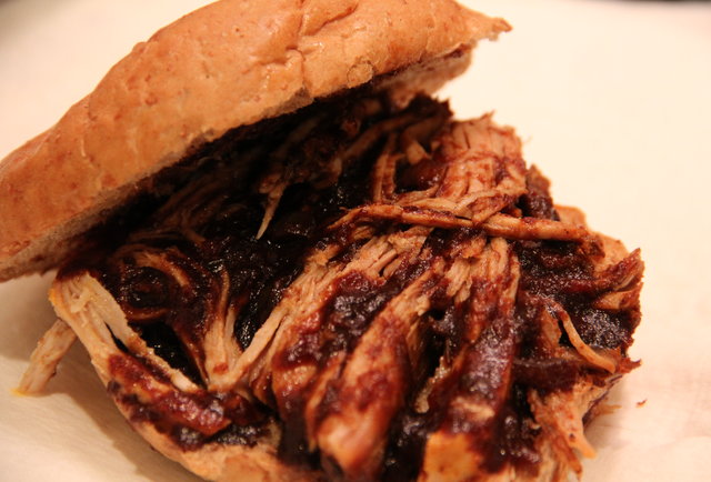 Dave Snyder's Italian Pulled Pork Sammy
