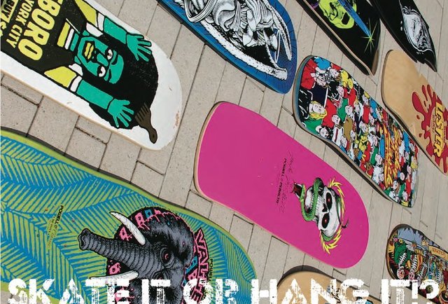 MODA rolls out an awesome three-month skateboard art exhibit