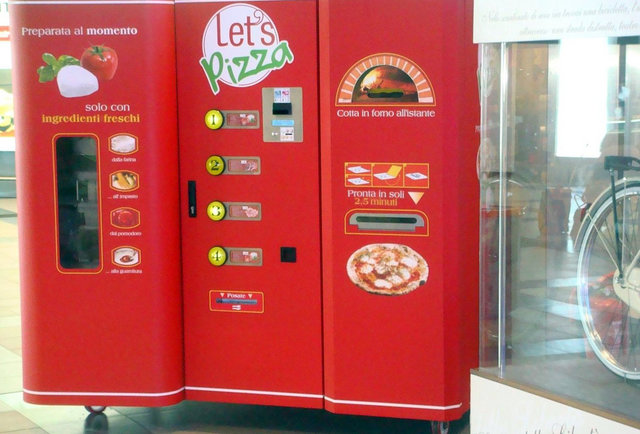 Pizza Vending Machines Coming To America