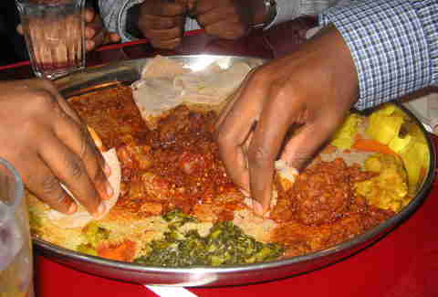 Ethiopian food