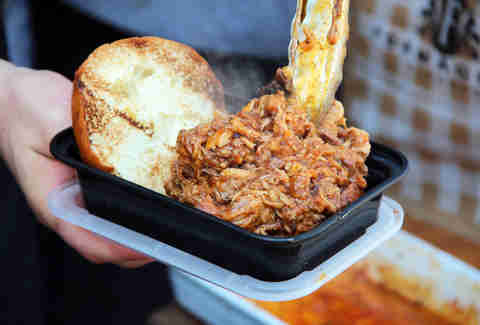 Formaggio Kitchen's Pulled Pork Sandwich