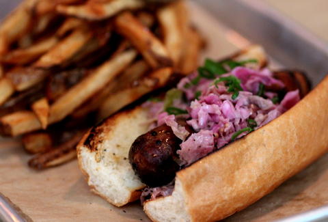 Sausage at Mikkeller Bar