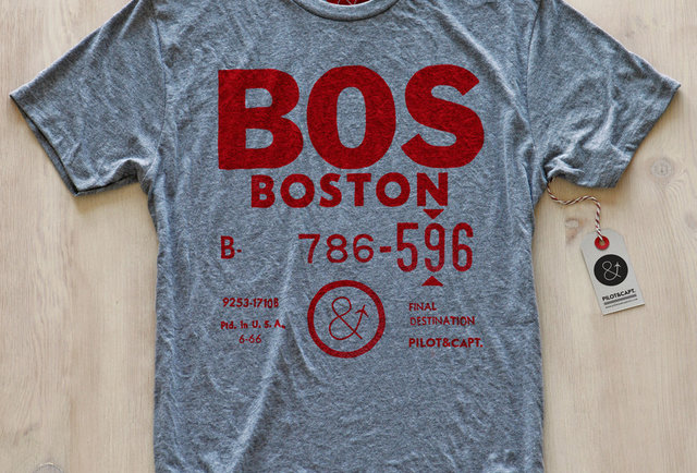 Pilot & Captain's BOS Tee