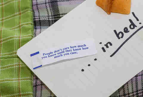 people don't care how much you know until they know how much you care
