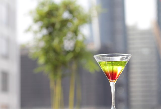 The Mutt Martini at W Downtown's Living Room Bar And Terrace