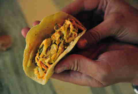 panza taco at Agave Taco Bar