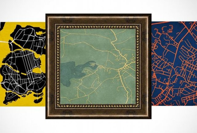 City Prints Map Art