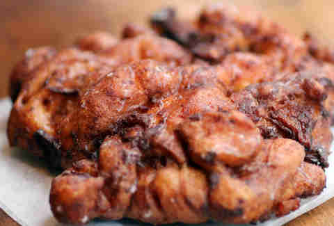 Apple fritter at Firecakes in River North