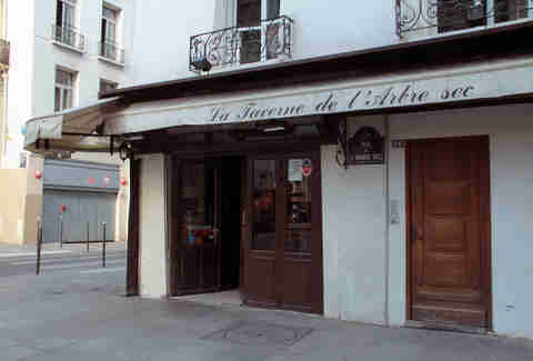 Exterior of restaurant